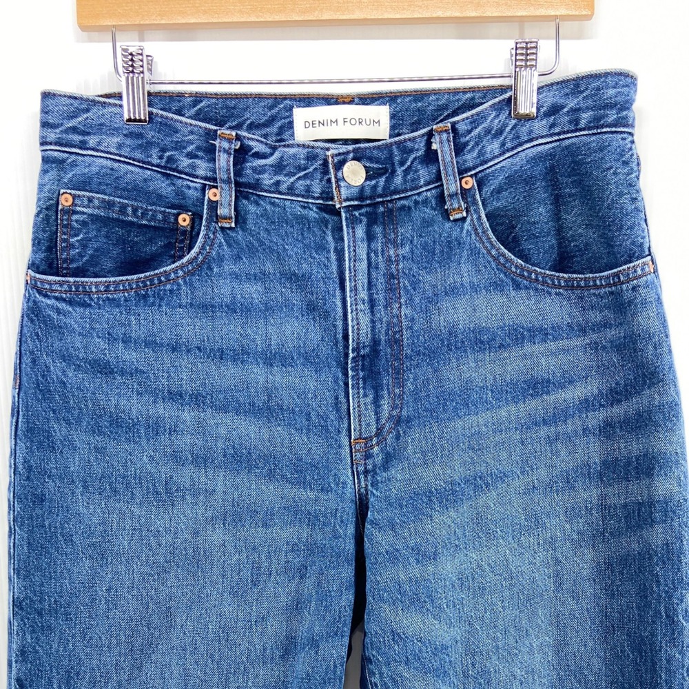 Aritzia Denim Forum The 90s Marlo Hi Rise Baggy Blue Denim Jeans Womens 30 - Picture 4 of 12